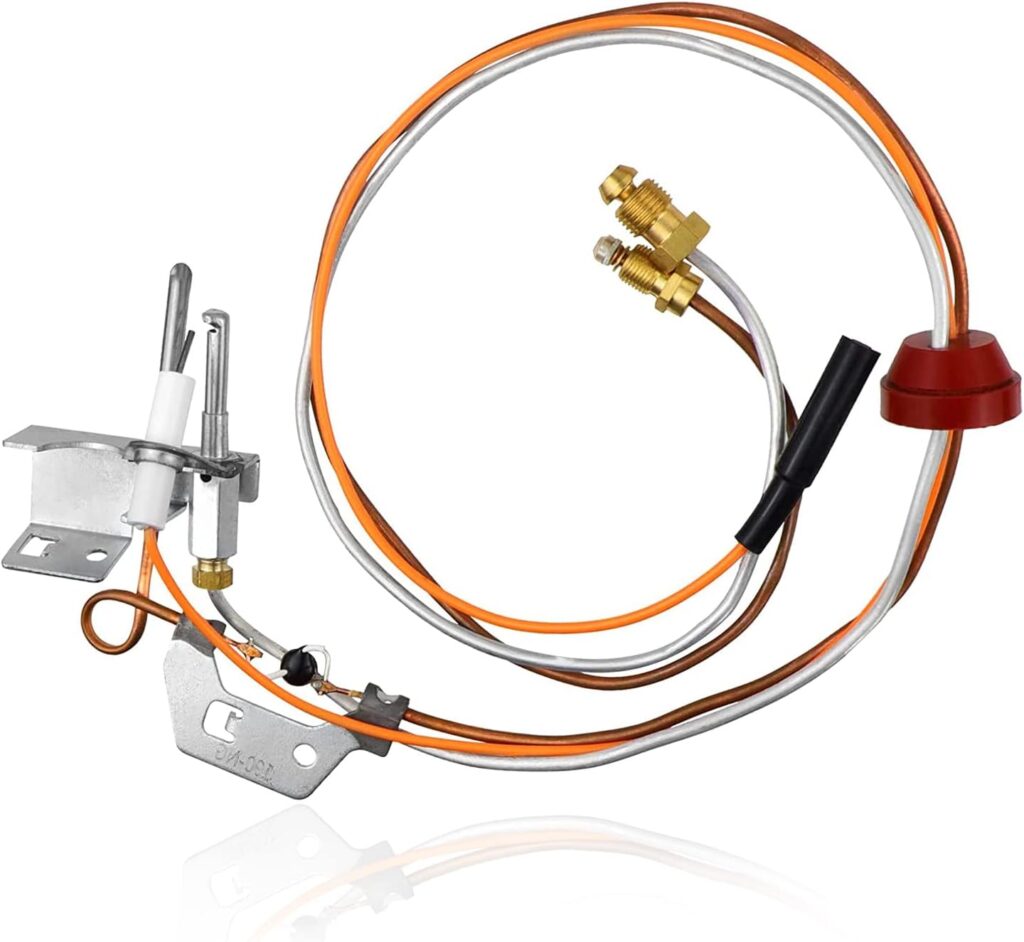 9003542 Natural-Gas-Pilot Assembly, Replacement for 100109295 9003542005 18324-190 Water Heater Pilot Assembly Compatible with A.O.Smith, Kenmore State GS and GSX Natural Gas Water Heater Kit
