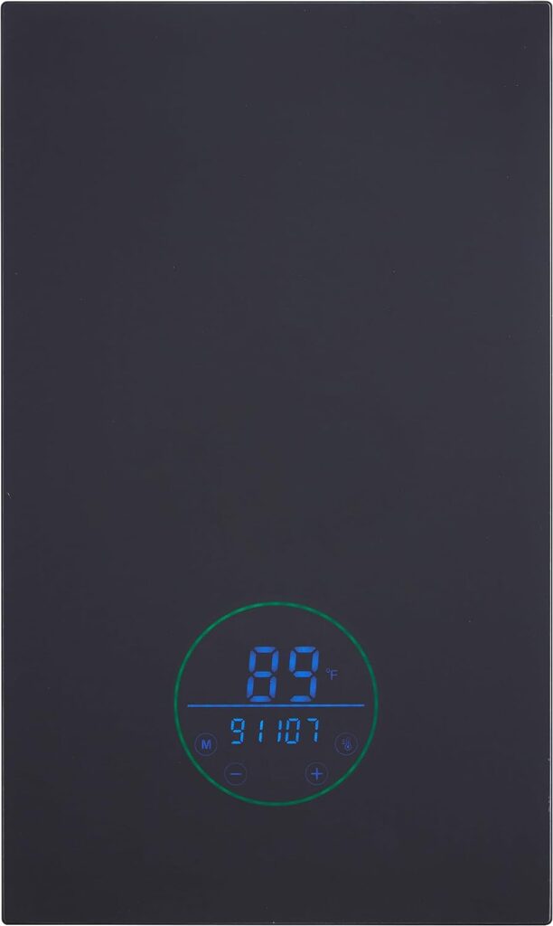 Upgrade Tankless Water Heater Electric 11KW 240V, On Demand Instant Endless Hot Water Heater with Self Modulates to Save Energy Use, Digital Display Hot Water Heater for Residential Whole House Shower